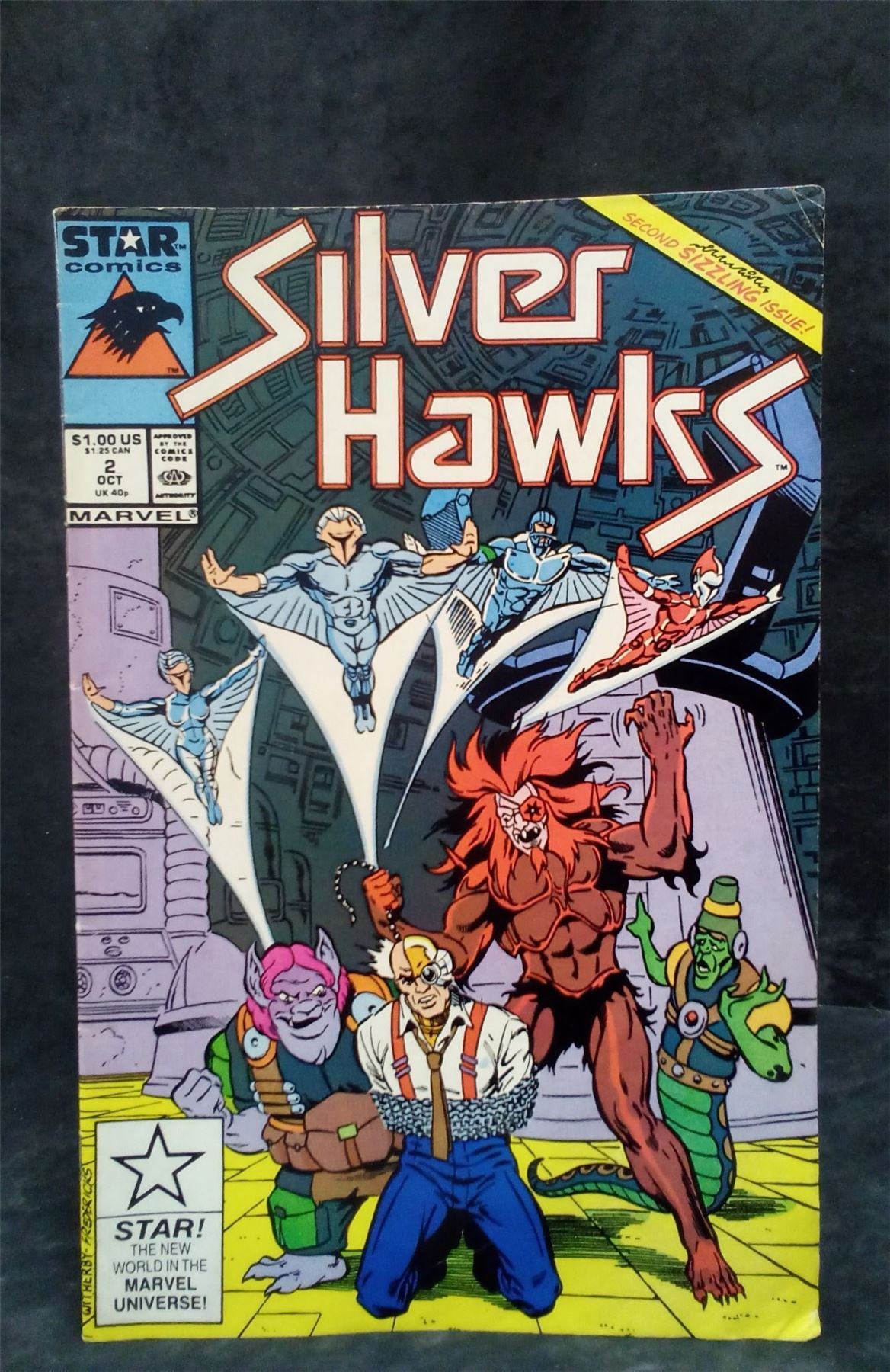 Silverhawks #2 1987 Marvel Comics Comic Book