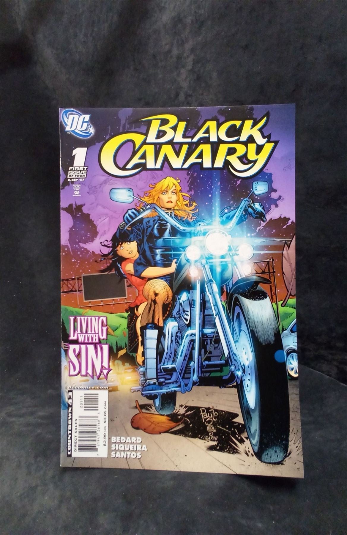 Black Canary #1 2007 DC Comics Comic Book