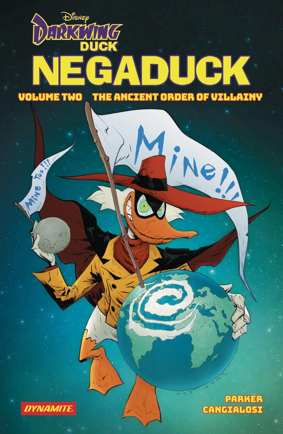 Darkwing Duck Negaduck Tp Vol 02 Ancient Order Villainy (c: Dynamite Comic Book