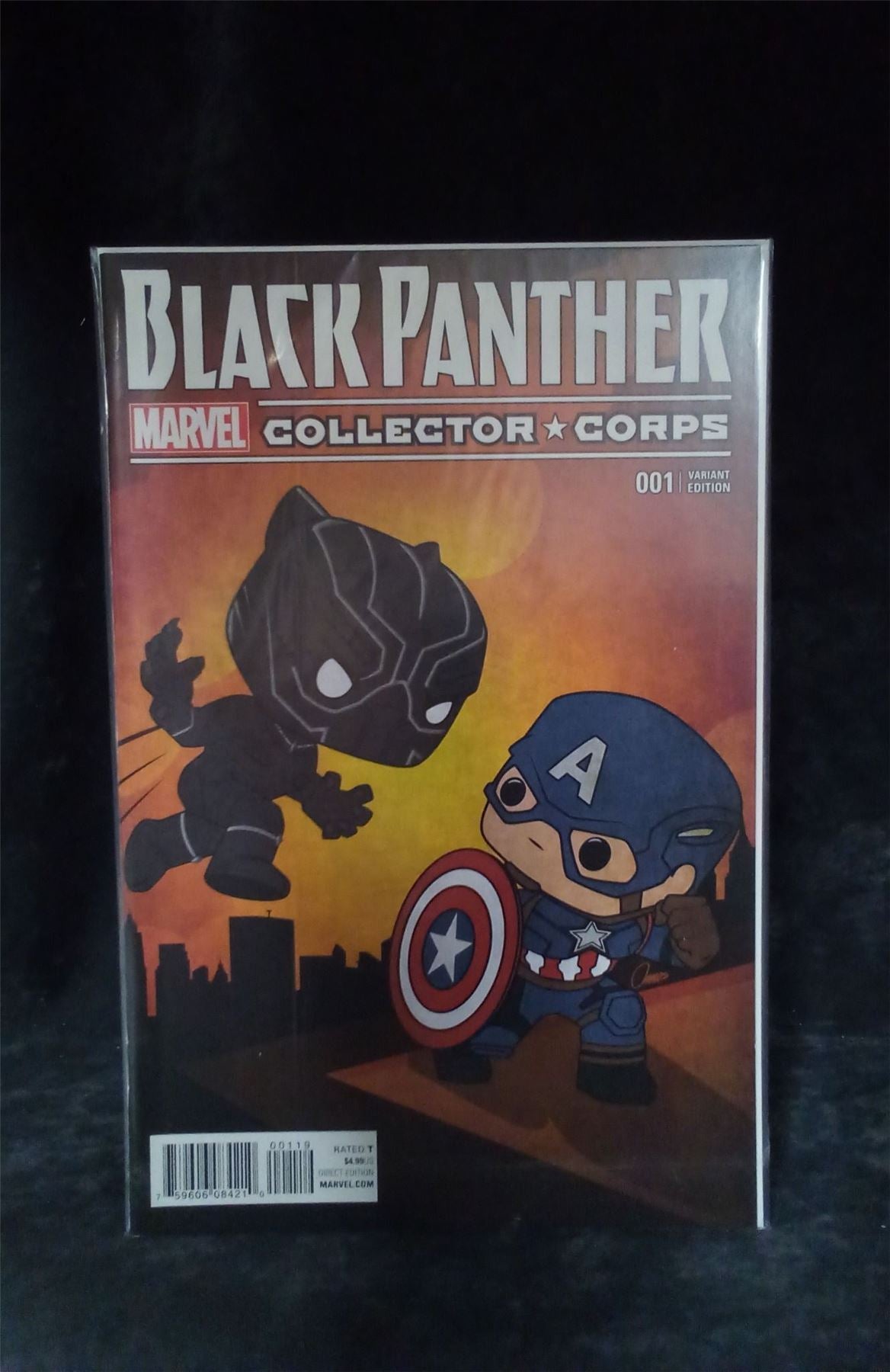 Black Panther #1 Marvel Comics Collector's Corp Cover 2016 Marvel Comics Comic Book
