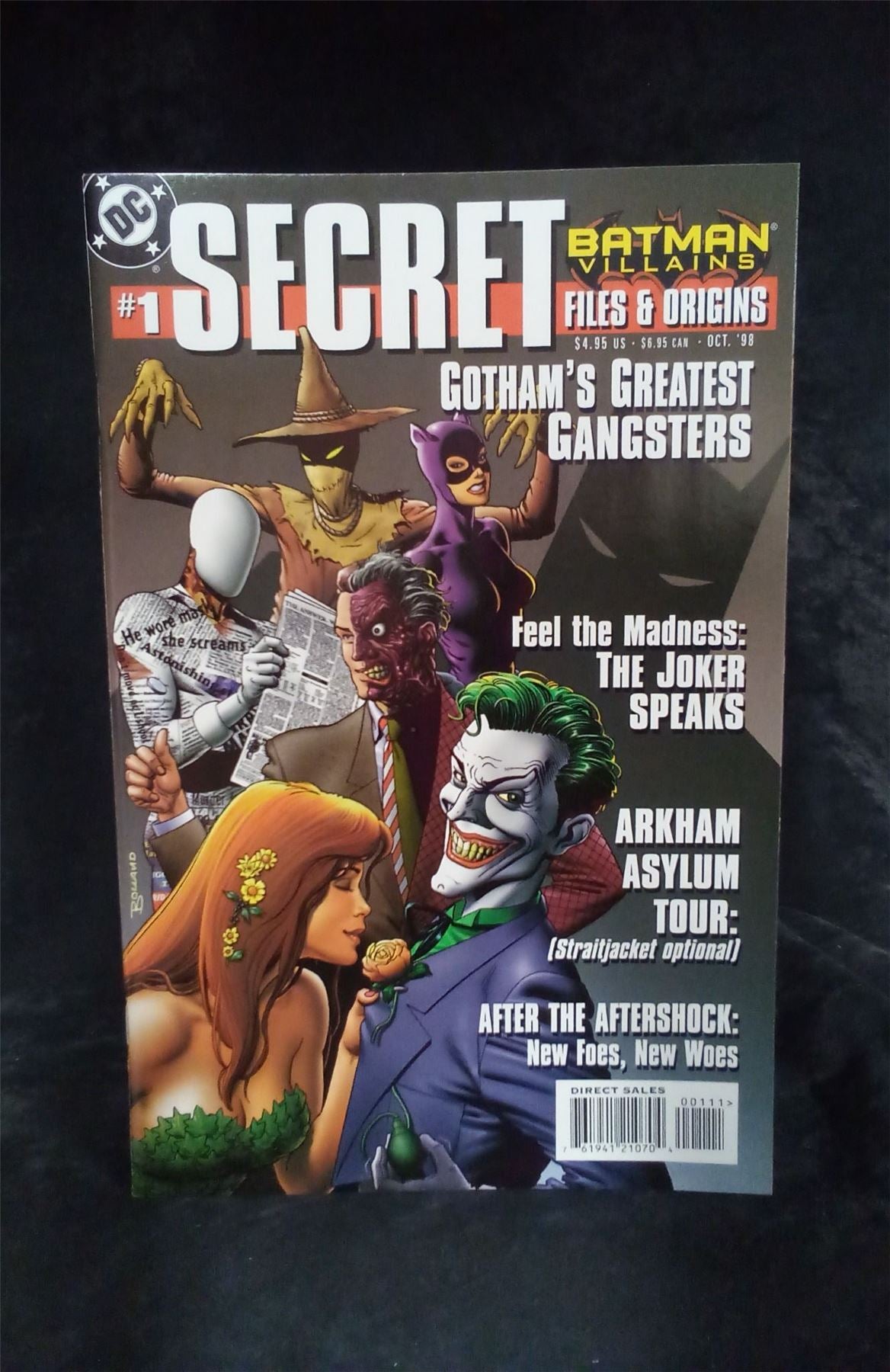 Batman Villains Secret Files & Origins 1998 DC Comics Comic Book