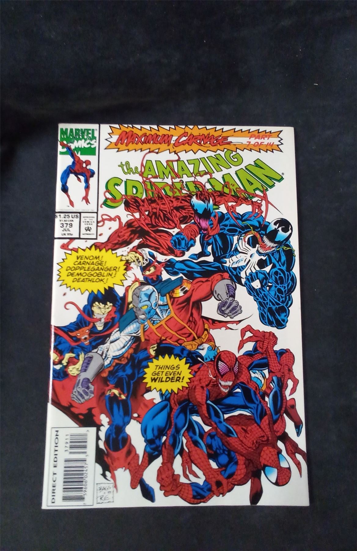 The Amazing Spider-Man #379 1993 marvel Comic Book