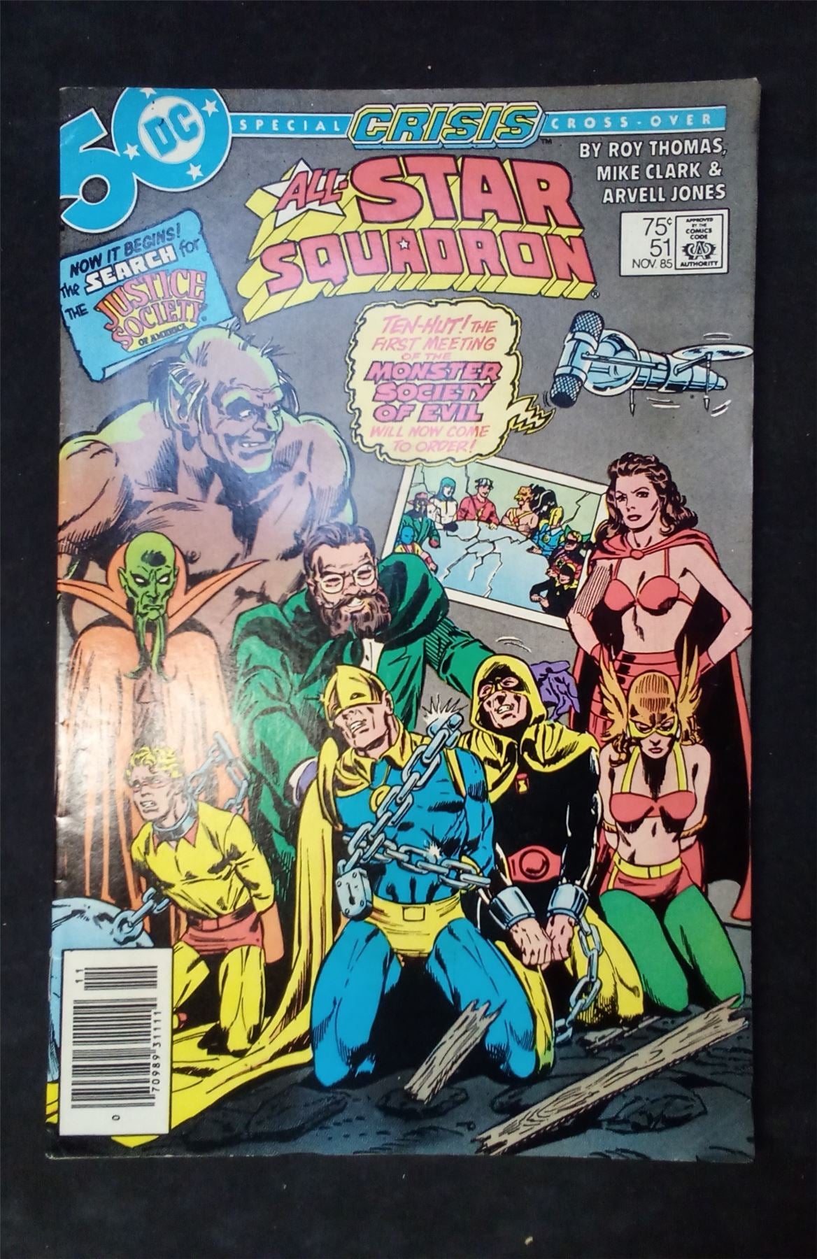 All-Star Squadron #51 Newsstand Edition 1985 dc-comics Comic Book