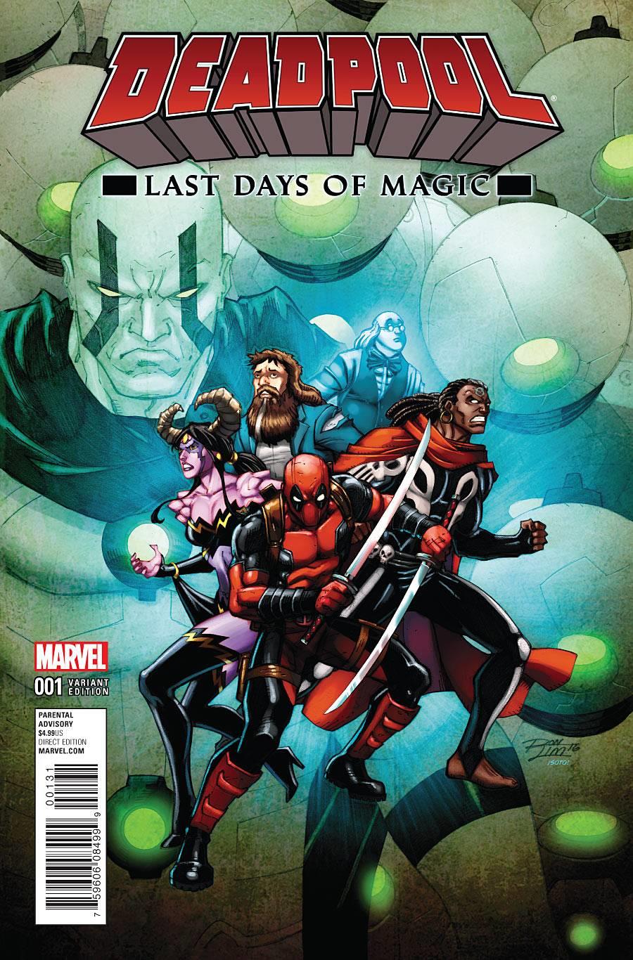 Deadpool Last Days Of Magic #1 Lim Var () Marvel Comics Comic Book