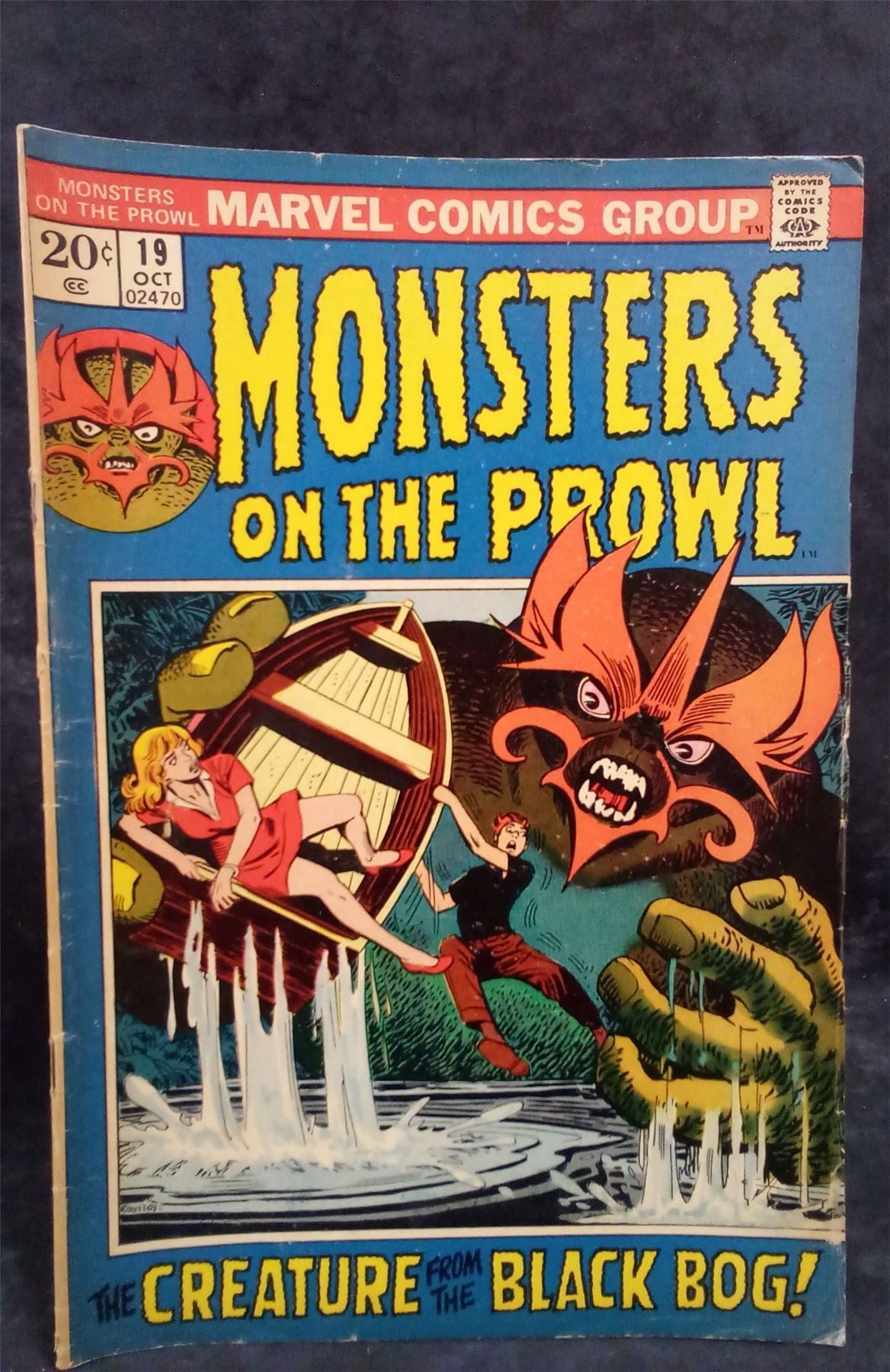 Monsters on the Prowl #19 1972 Marvel Comics Comic Book