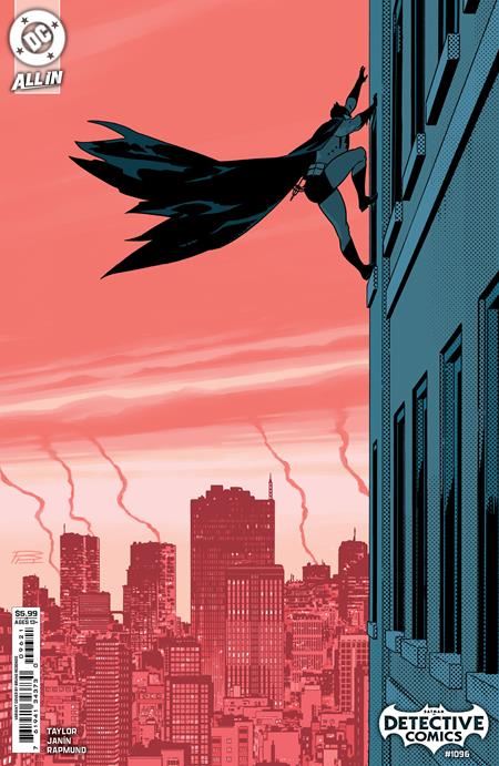 DETECTIVE COMICS #1096 CVR B BRUNO REDONDO CARD STOCK VAR DC Comics Comic Book 2025