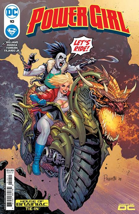 Power Girl #10 Cvr A Yanick Paquette (house Of Brainiac) DC Comics Comic Book