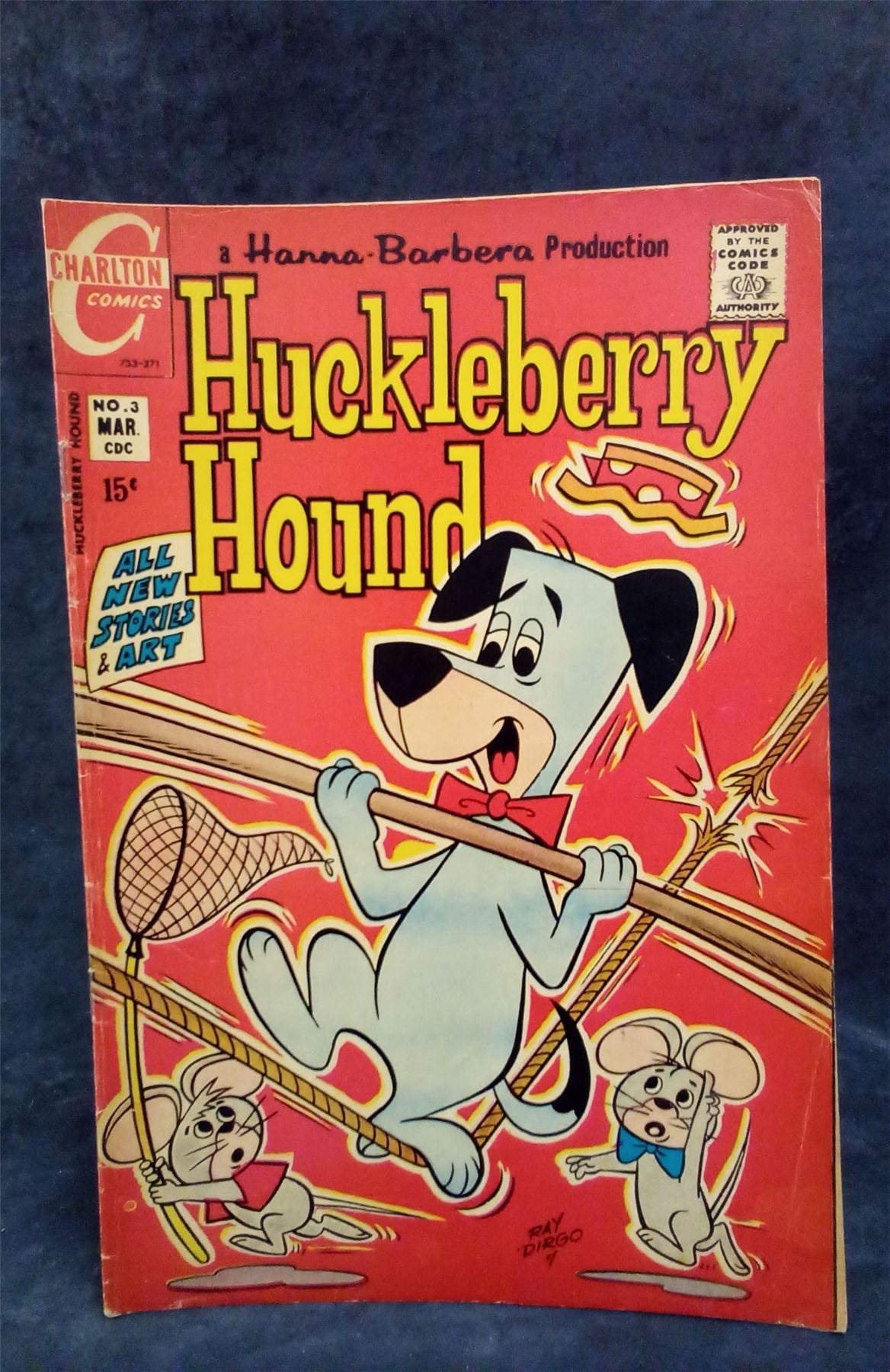 Huckleberry Hound #3 1971 charlton Comic Book