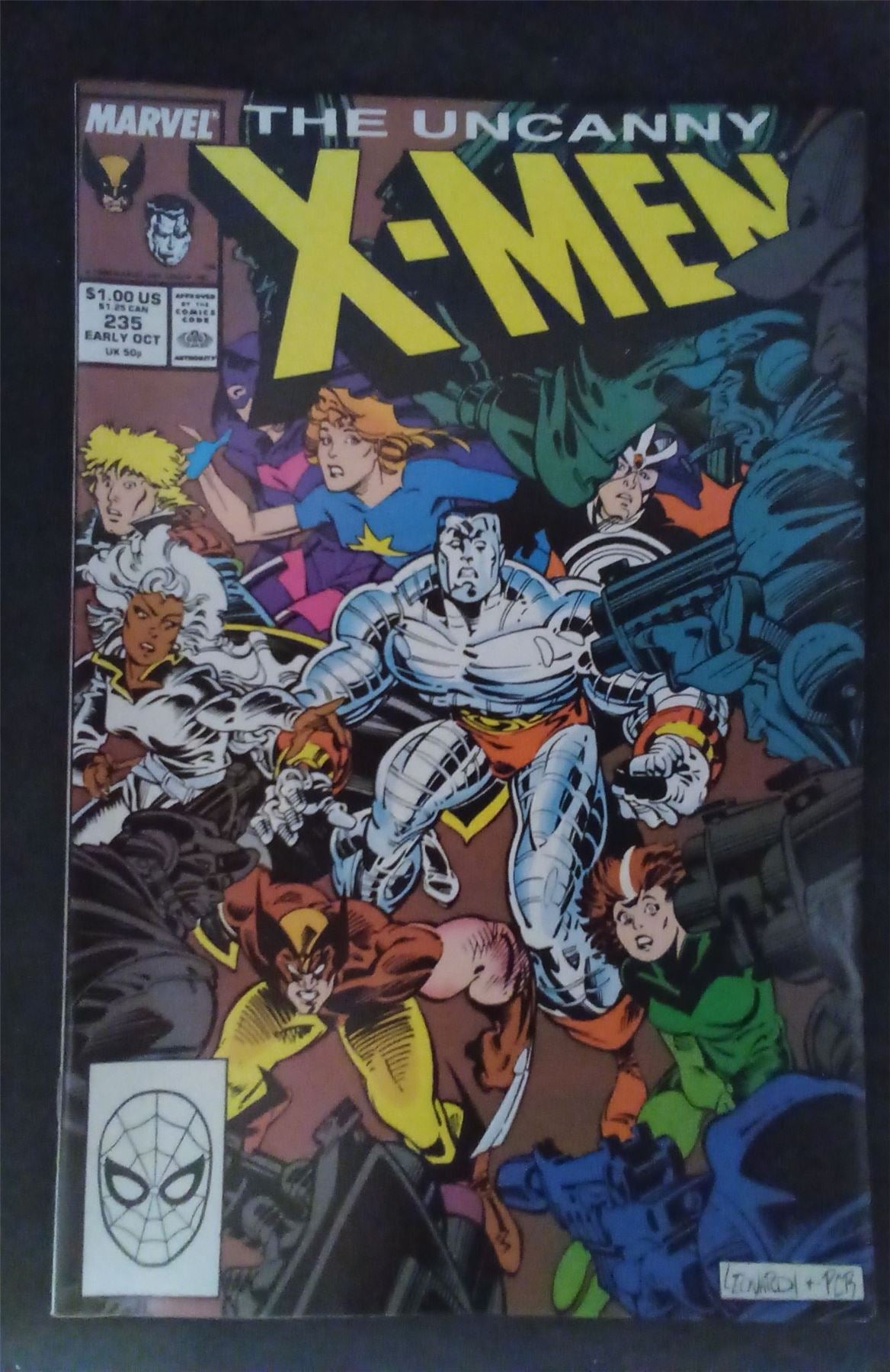 The Uncanny X-Men #235 1988 marvel Comic Book