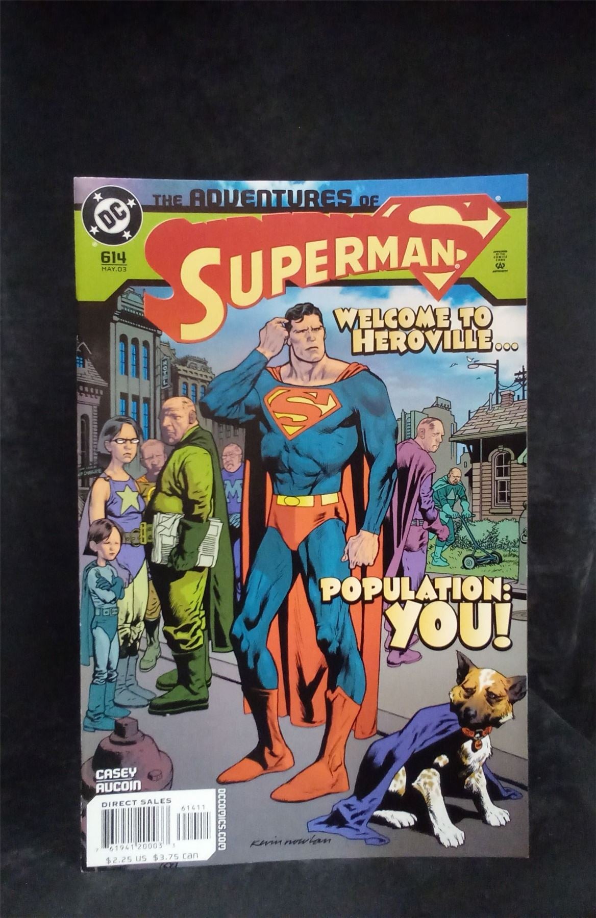 Adventures of Superman #614 Newsstand Edition 2003 DC Comics Comic Book