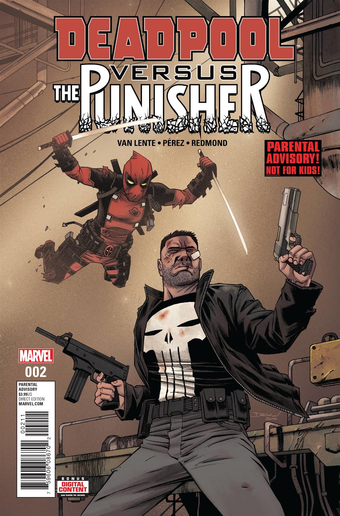 Deadpool Vs Punisher #2 () Marvel Comics Comic Book