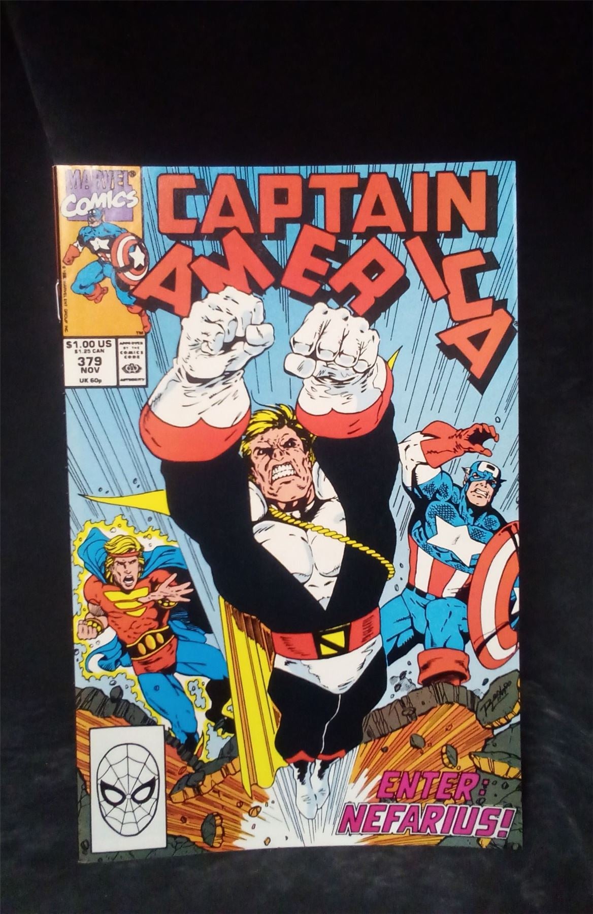 Captain America #379 1990 Marvel Comic Book