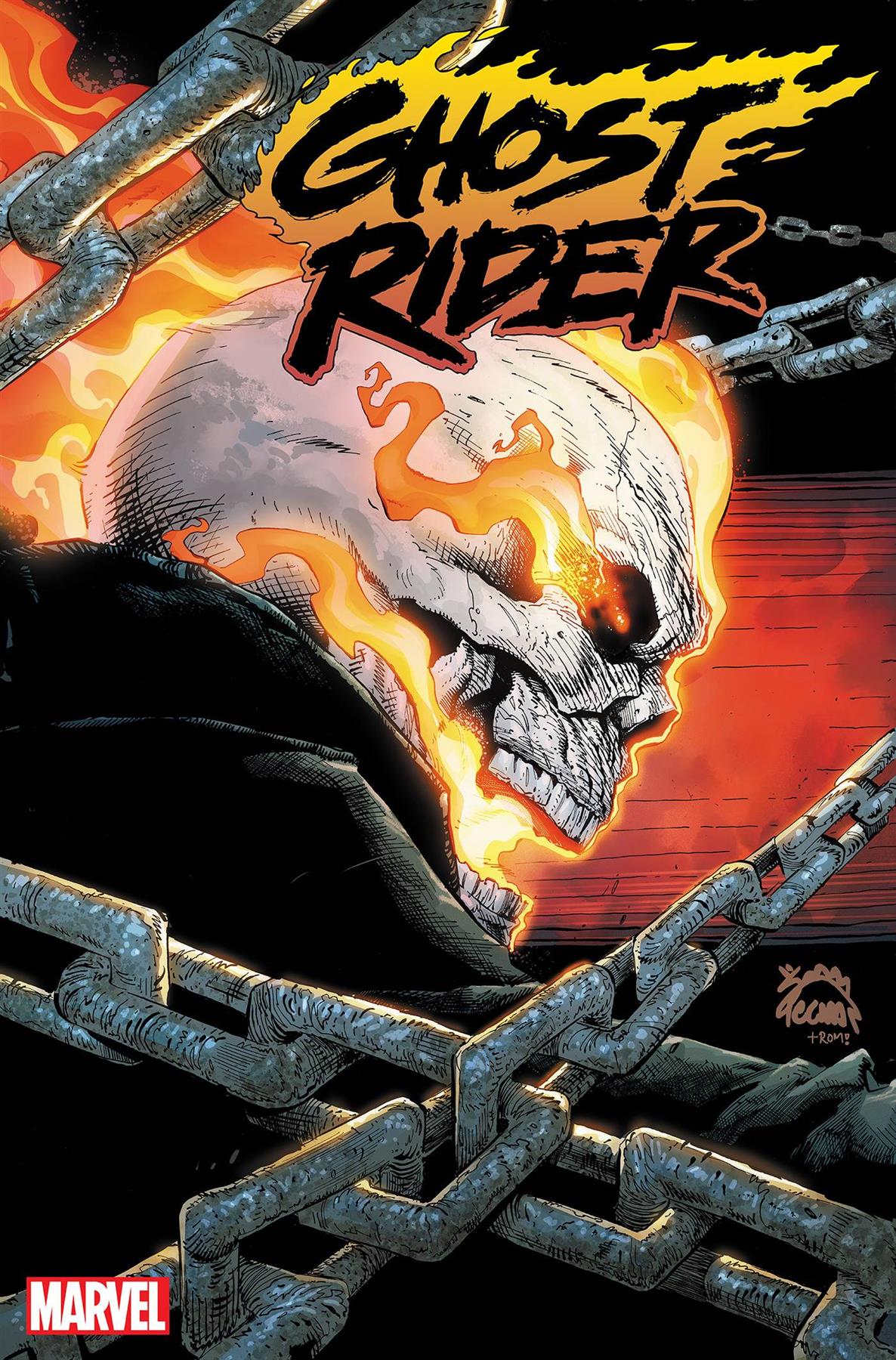 Ghost Rider #1 2nd Ptg Stegman Var Marvel Prh Comic Book