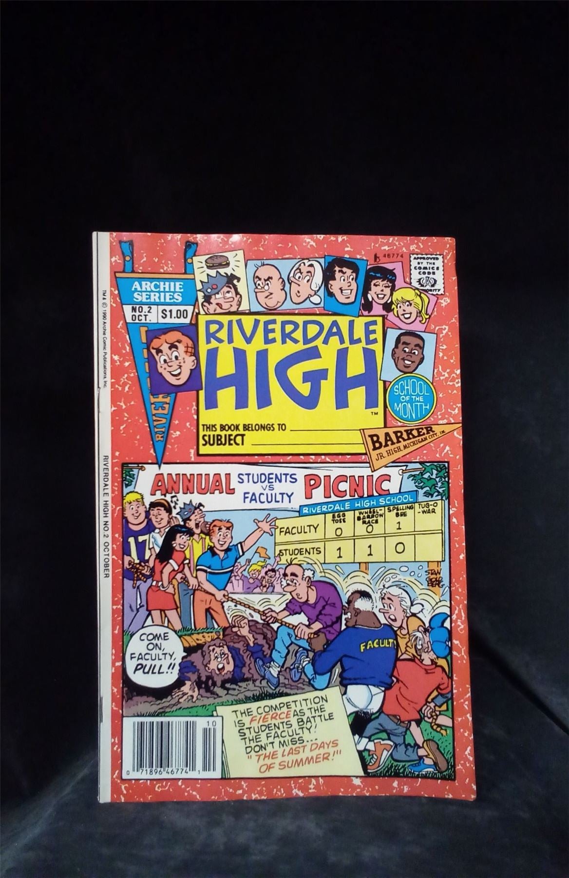 Riverdale High #2 1990 Archie Comics Comic Book