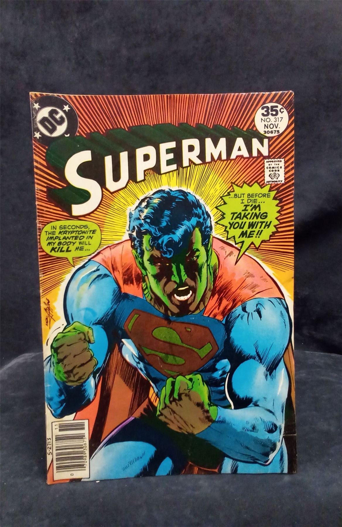 Superman #317 1977 DC Comics Comic Book