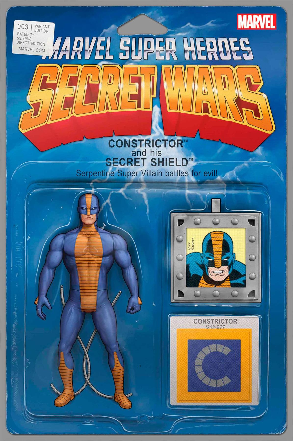 Msh Secret Wars Battleworld #3 Christopher Action Figure Var (Christopher Action Figure Var) Marvel Prh Comic Book 2024