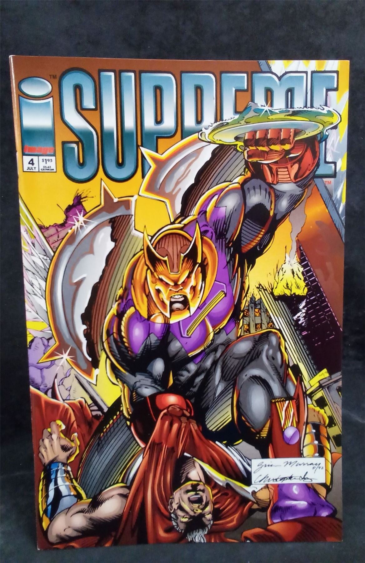 Supreme #4 1993 Image Comics Comic Book