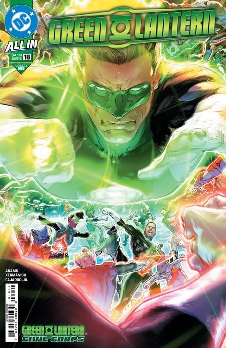 Green Lantern #18 Cvr A Xermanico DC Comics Comic Book