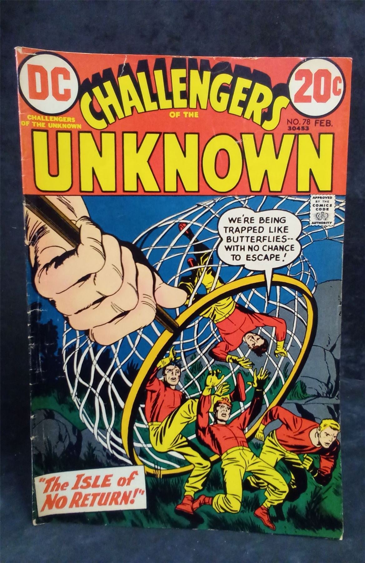 Challengers of the Unknown #78 1973 DC Comics Comic Book