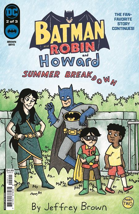 Batman And Robin And Howard Summer Breakdown #2 (of 3) DC Comics Comic Book