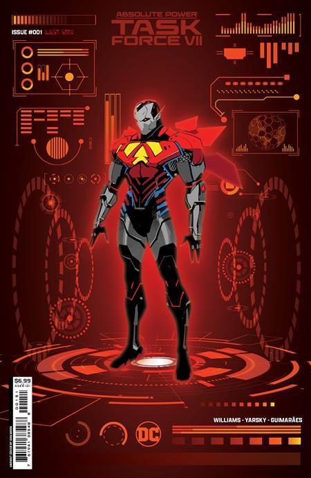 Absolute Power Task Force Vii #1 (of 7) Cvr F Dan Mora Foil Var DC Comics Comic Book