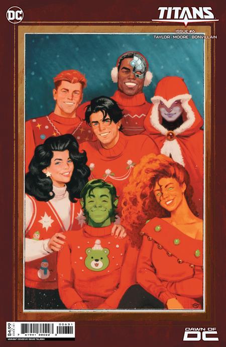 Titans #6 Cvr C David Talaski Card Stock Var DC Comics Comic Book