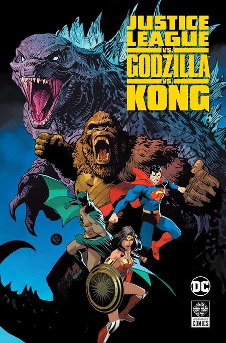Justice League Vs Godzilla Vs Kong Hc DC Comics Comic Book
