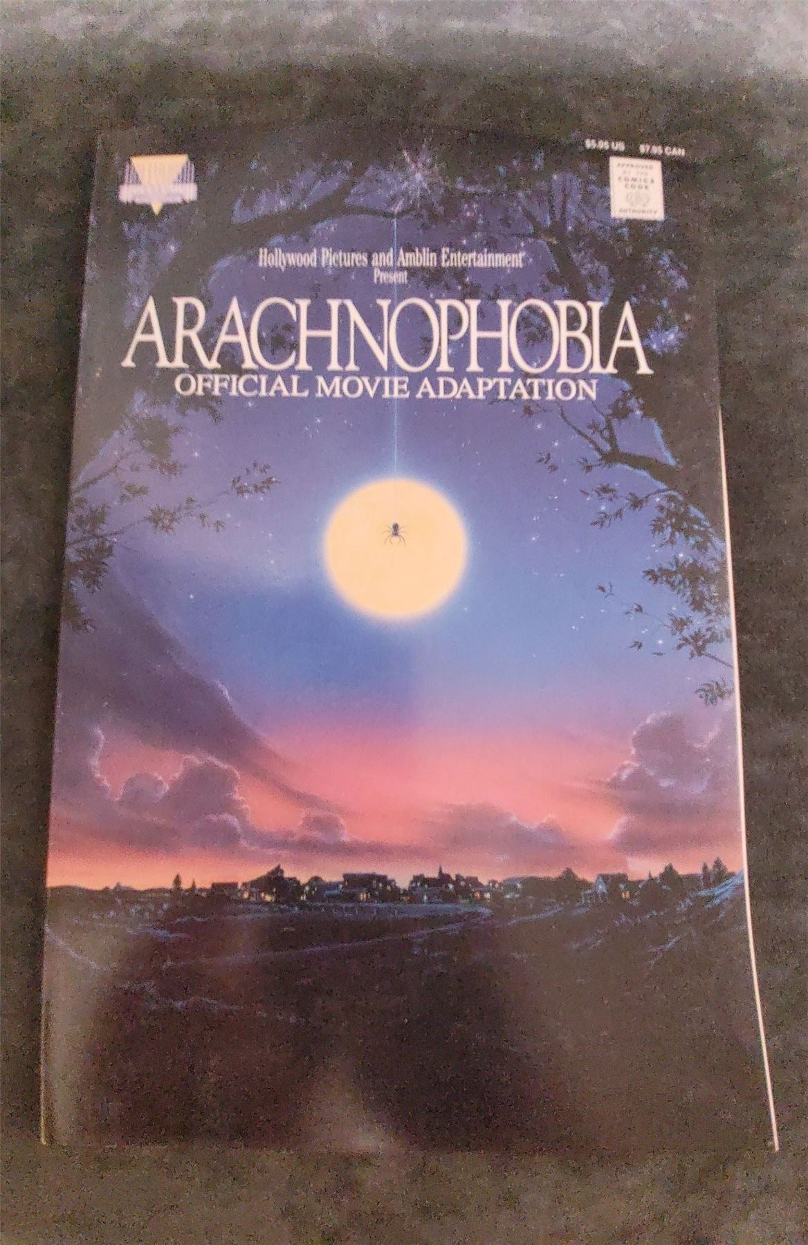 Arachnophobia 1990 disney Comic Book