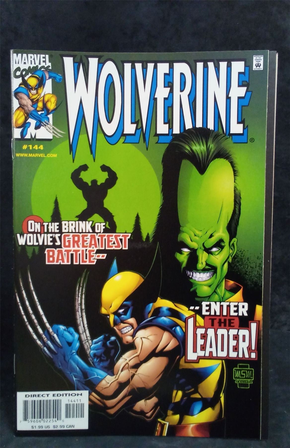 Wolverine #144 1999 Marvel Comics Comic Book