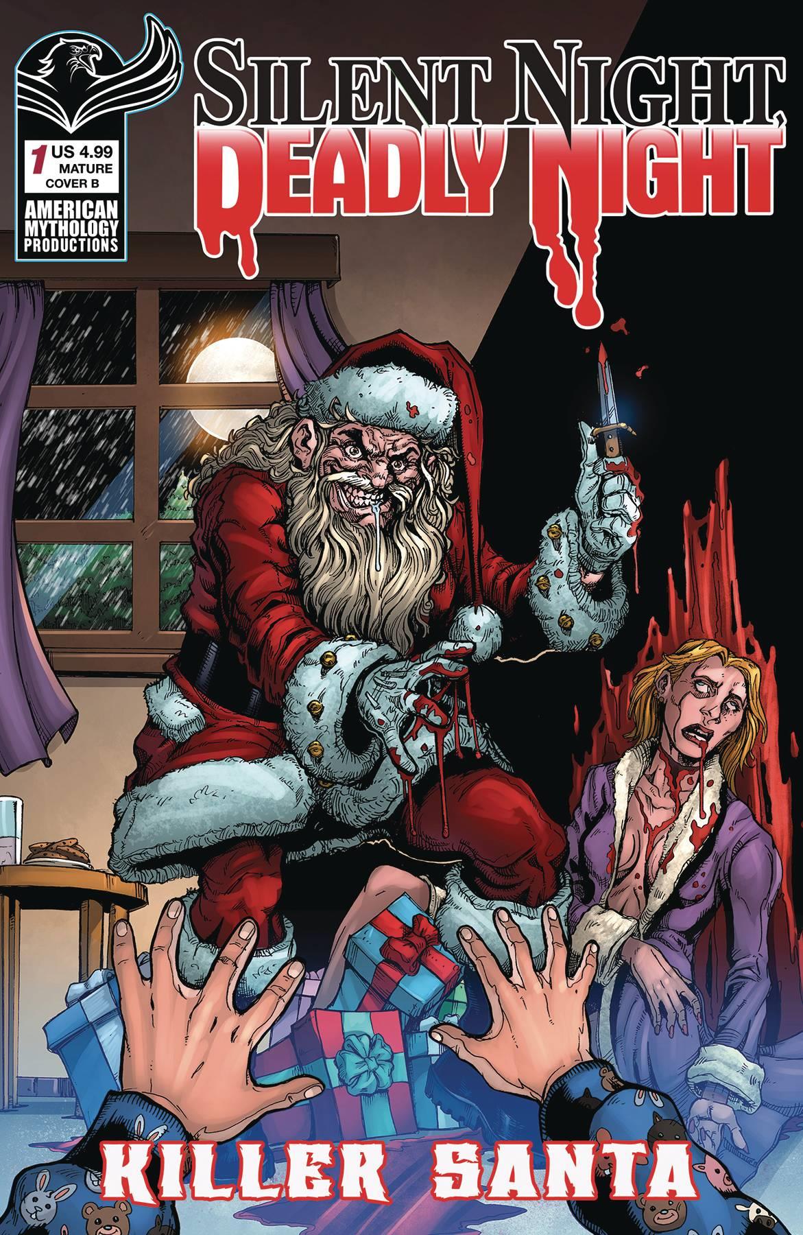 Silent Night Deadly Night Killer Santa #1 Cvr B Calzada (mr) American Mythology Productions Comic Book