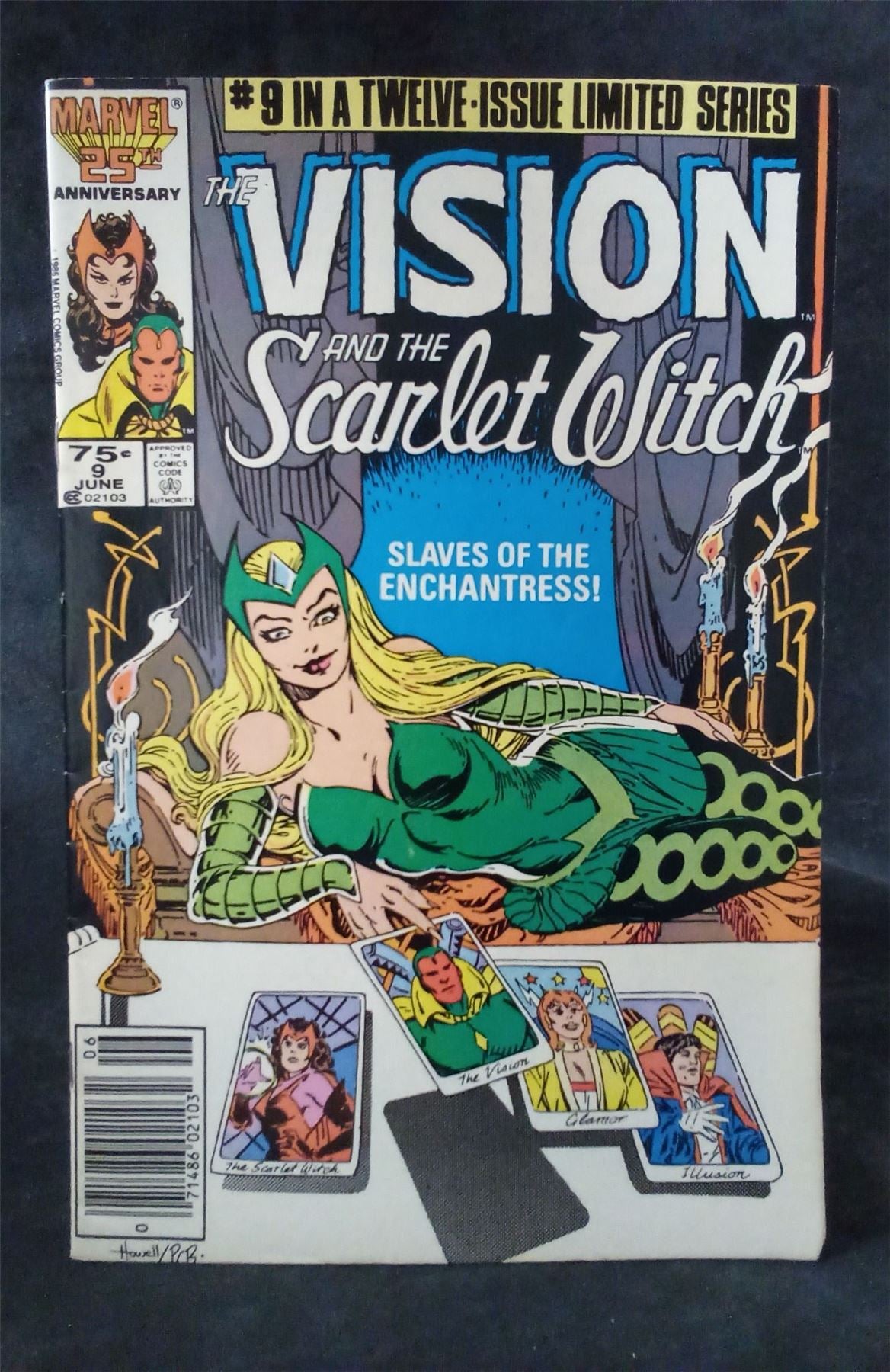 The Vision and the Scarlet Witch #9 1986 Marvel Comics Comic Book