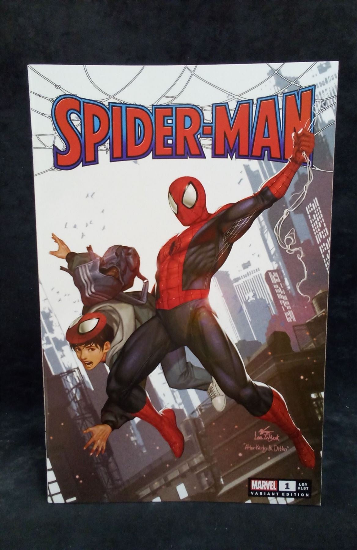 Spider-Man #1 Syndicate A Lee Cover 2022 Marvel Comics Comic Book