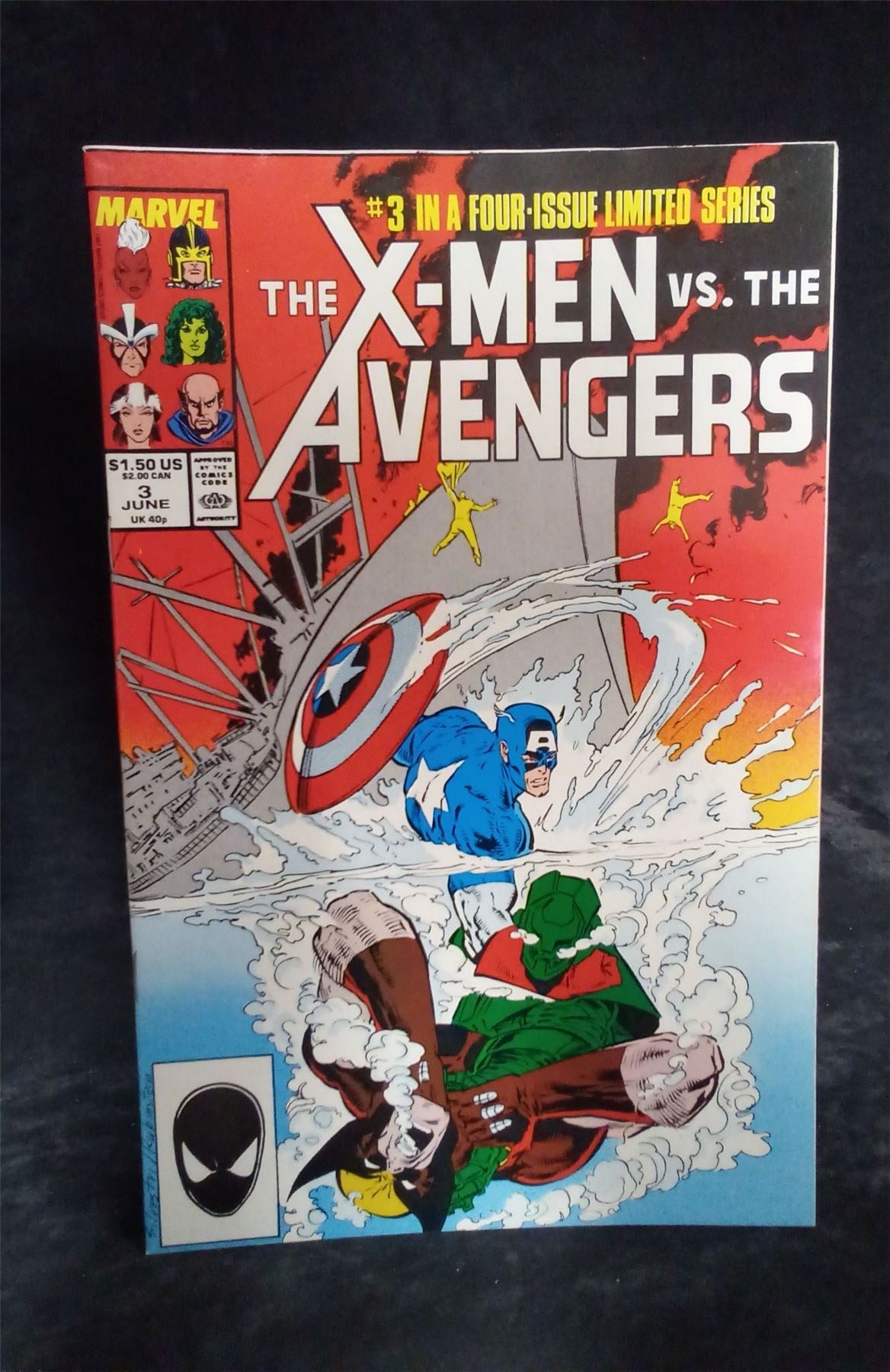 The X-Men vs. The Avengers #3 1987 Marvel Comics Comic Book