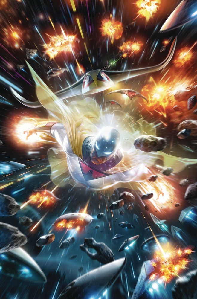 Space Ghost #7 Cover E Mattina Metal Premium
