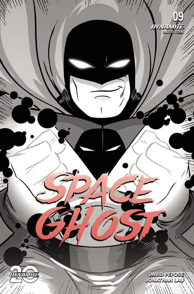 Space Ghost #9 Cover I 20 Copy Variant Edition Marques Line Art