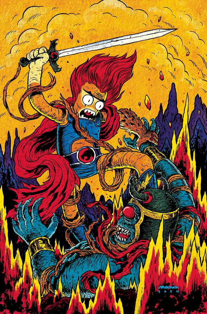 Thundercats #12 Cover J Manix Foil Virgin
