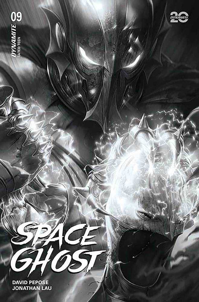 Space Ghost #9 Cover O 7 Copy Foc Variant Edition Mattina Black & White