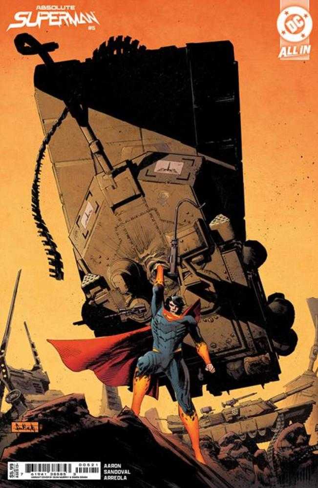 Absolute Superman #5 Cover B Sean Gordon Murphy Card Stock Variant