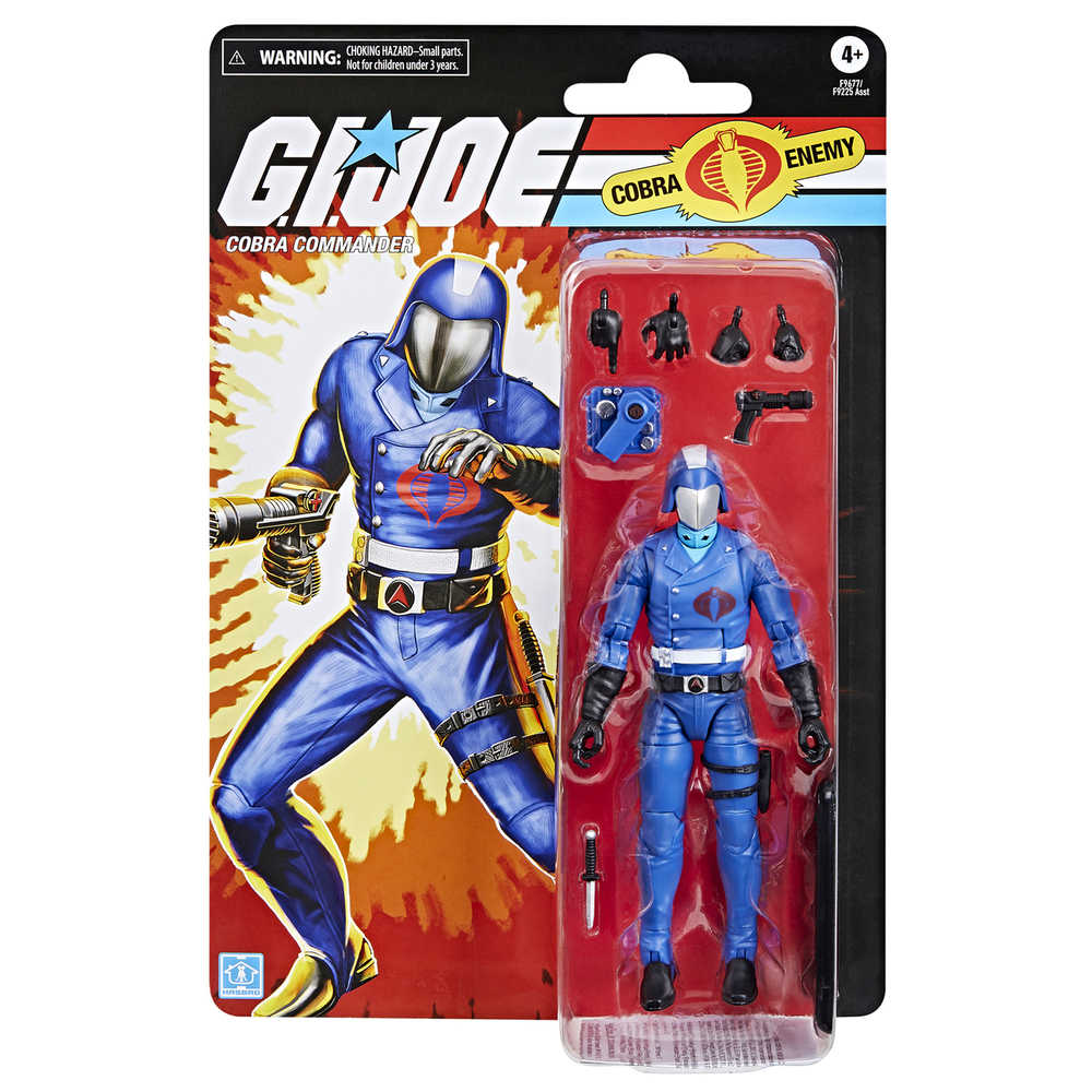 G.I. Joe Classified Series 6in Retro Cobra Commander Action Figure