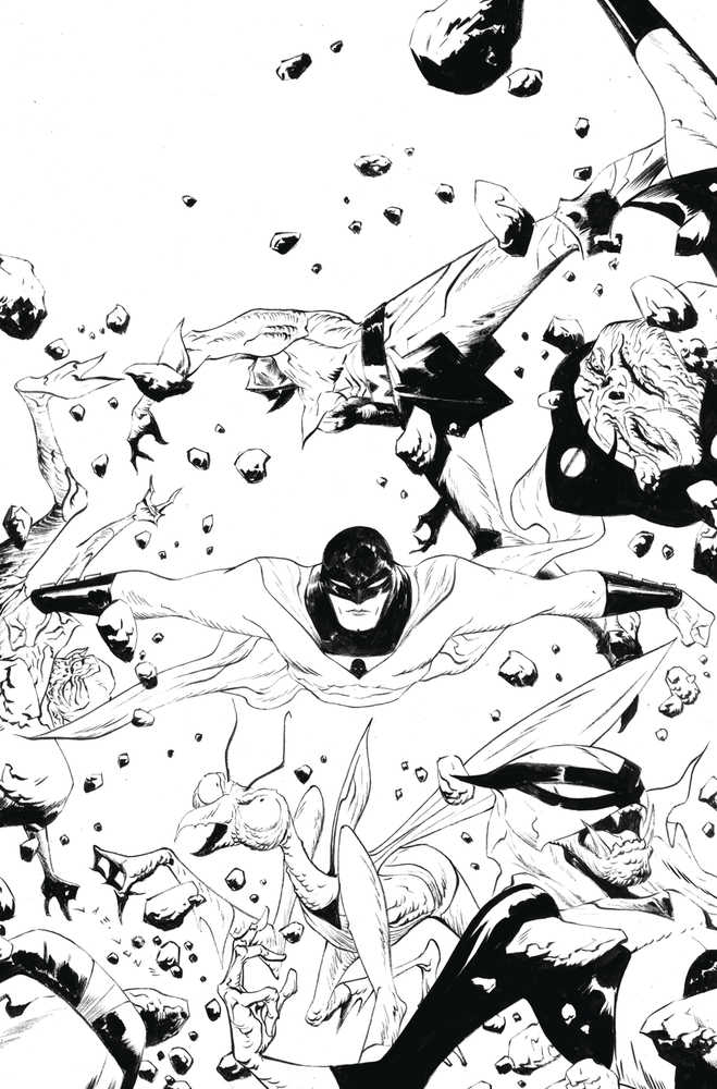 Space Ghost #12 Cover J 15 Copy Variant Edition Lee Line Art Virgin