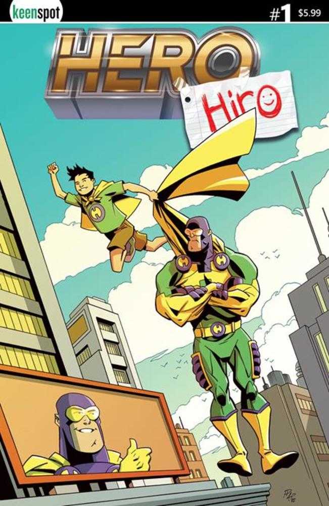 Hero Hiro #1 Cover B Phil Hester Ande Parks Variant