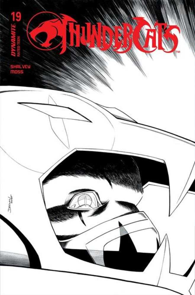 Thundercats #19 Cover N 1 in 10 Declan Shalvey Line Art Variant