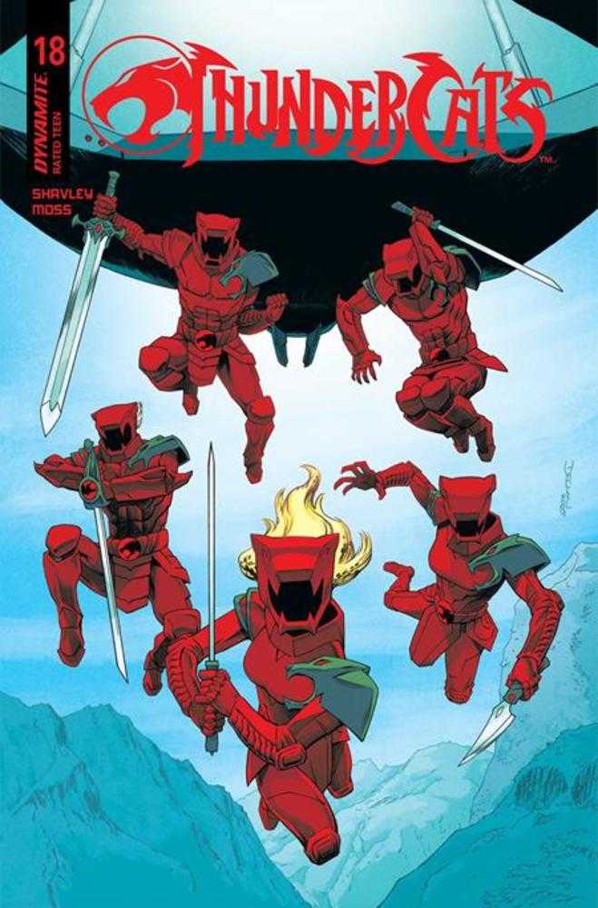Thundercats #18 Cover T Declan Shalvey Foil Foc Bonus Variant