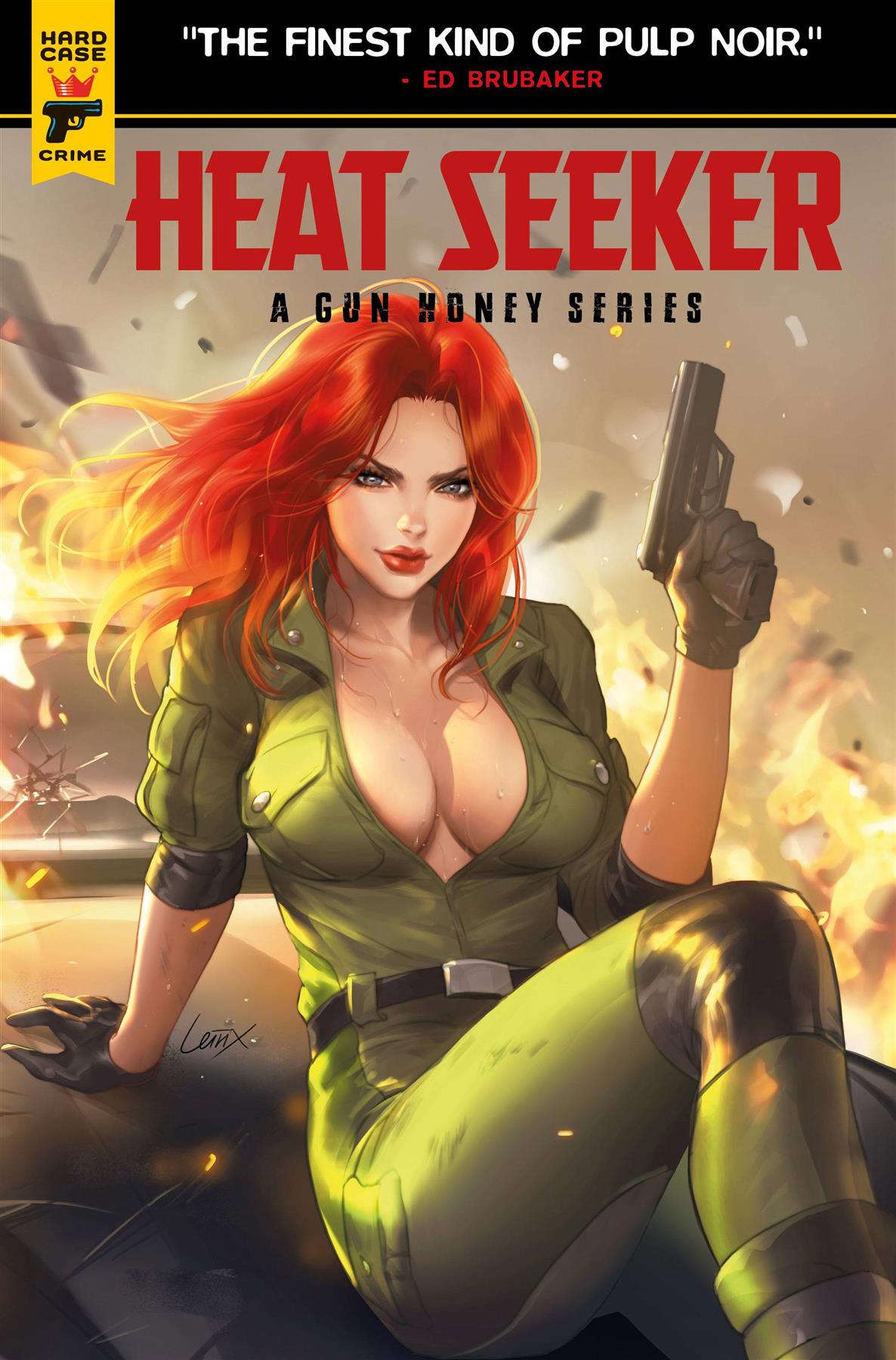 Heat Seeker Gun Honey Series #3 (of 4) Cvr A Leirix (mr) Titan Comics Comic Book