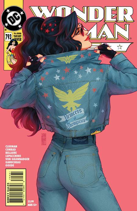 Wonder Woman #793 Cvr D Jen Bartel 90s Cover Month Card Stock Var (kal-el Returns Tie-in) DC Comics Comic Book