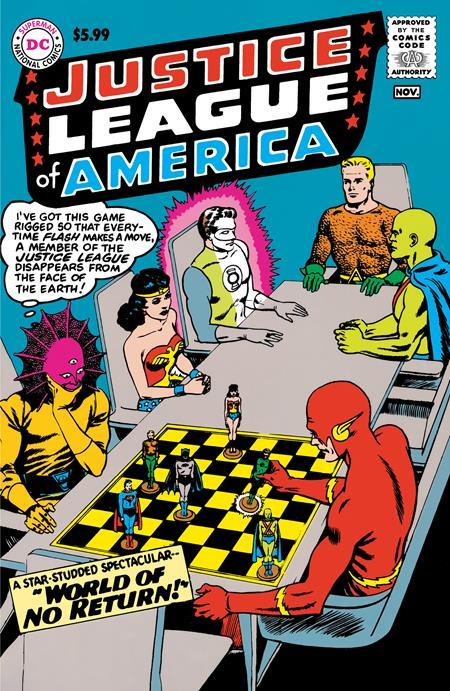 Justice League Of America #1 Facsimile Edition Cvr B Murphy Anderson Foil Var DC Comics Comic Book