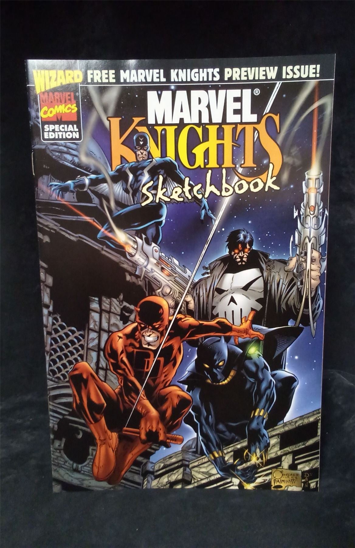 Marvel Comics Knights Sketchbook 1998 Marvel Comics Comic Book