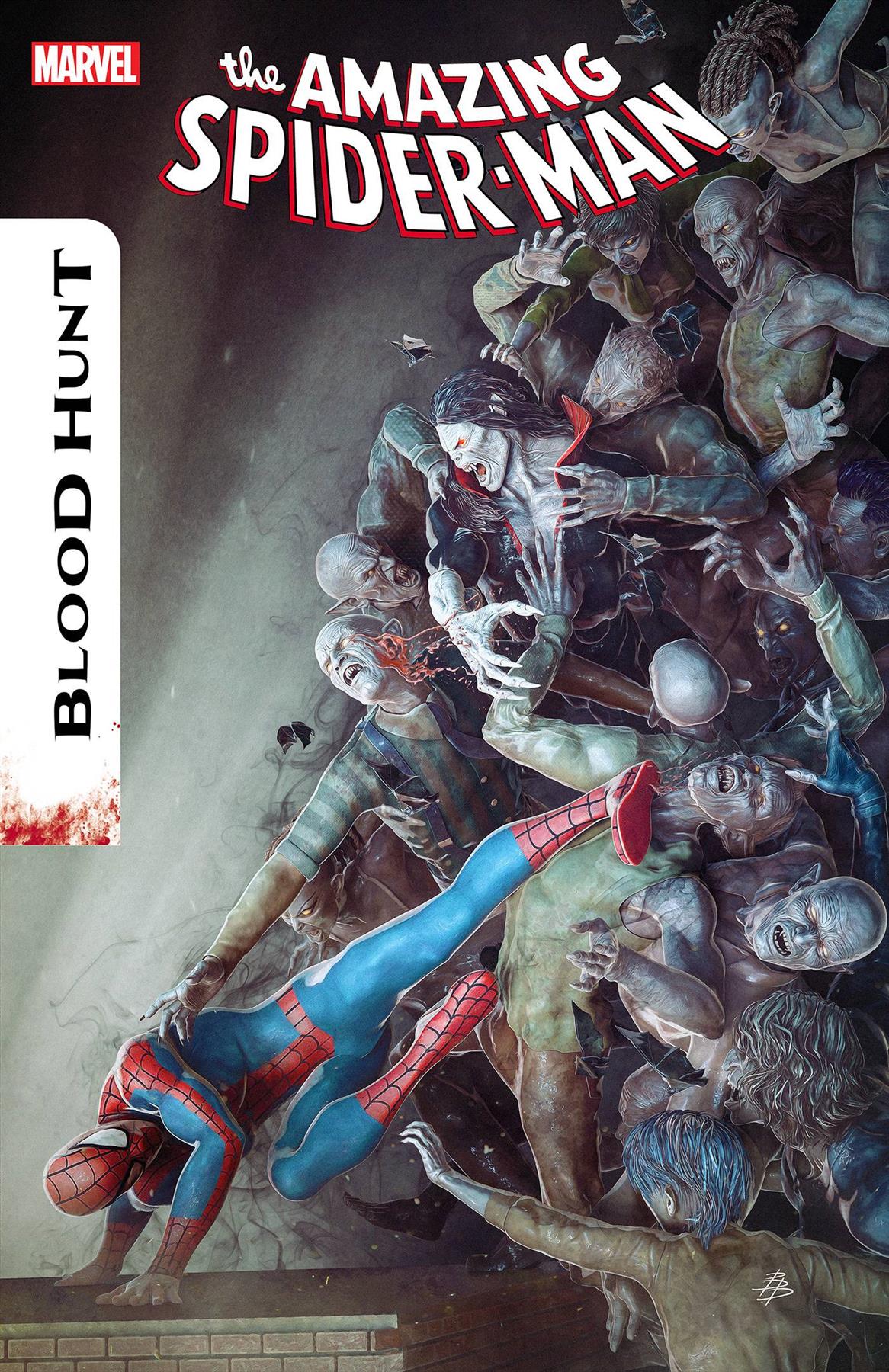 Amazing Spider-man Blood Hunt #2 Bjorn Barends Var (Bjorn Barends Var) Marvel Prh Comic Book 2024
