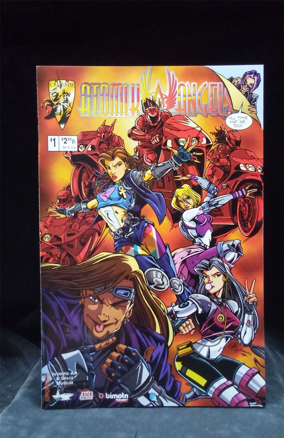 Atomik Angels #1 1996 Comic Book