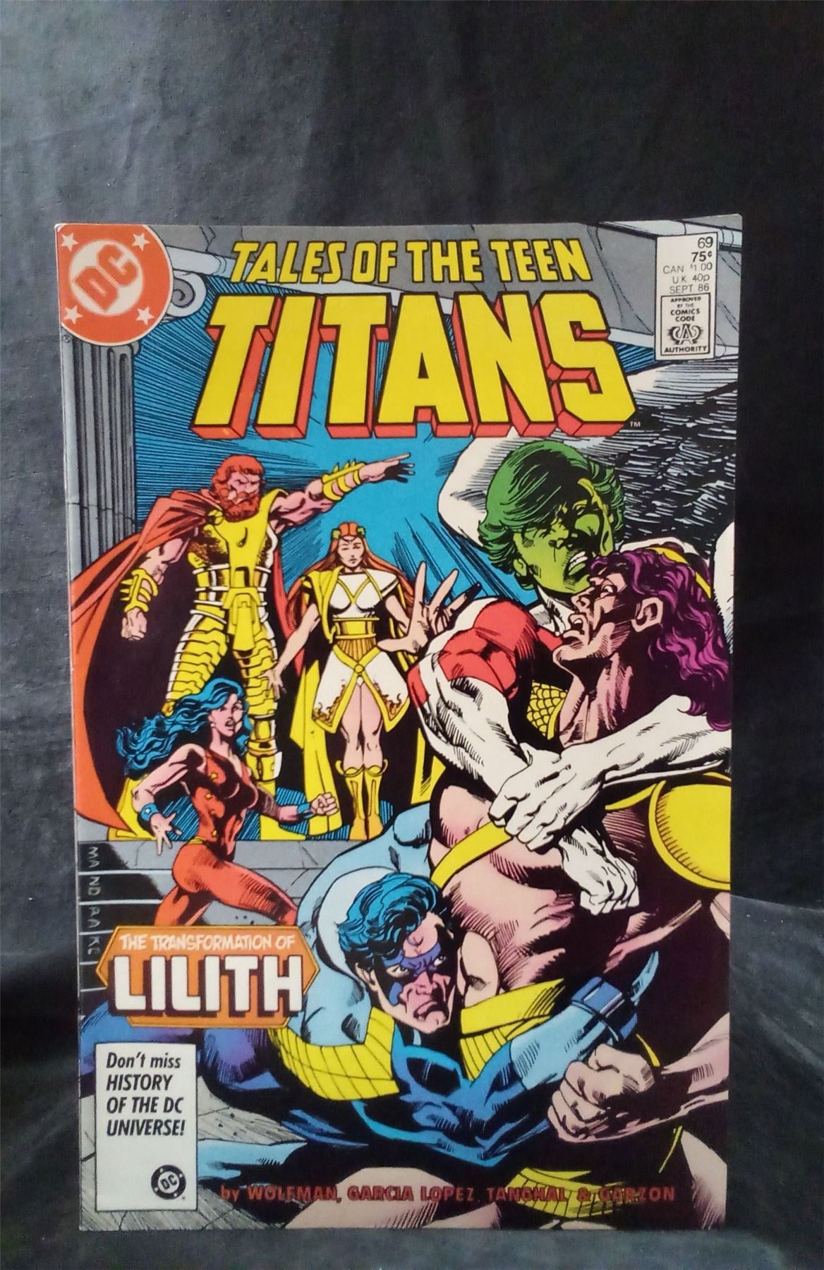 Tales of the Teen Titans #69 Direct Edition 1986 DC Comics Comic Book